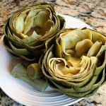 10-Minute Microwave Steamed Artichokes | thismodernwife