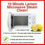 Cleaning microwave | Cleaning hacks, Cleaning, Clean microwave