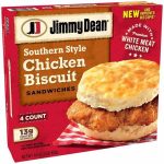 Review - Jimmy Dean Southern-Style Chicken Biscuit Sandwiches, 4 Count  (Frozen)