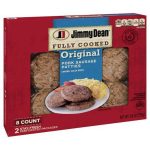 Review - Jimmy Dean Fully Cooked Original Pork Sausage Patties, 8 Count