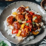 Delicious Slow Cooker Sweet and Sour Meatballs - The Love Nerds