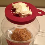 Healthier, Homemade Microwave Popcorn Using a Catamount Corn Popper | mrs.  and the misc.