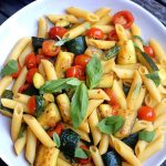 Penne with Zucchini and Cherry Tomatoes Recipe