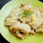 Fried Fish Fillet with Sweetcorn Sauce