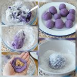 Molten Purple Yam Mochi