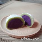 Pandan Mochi With Purple Sweet Potato 班蘭紫薯糯米糍– EC Bakes 小意思