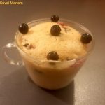 Microwave mug cake – Blueberry and chocolate – Suvai Manam