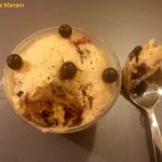 Microwave mug cake – Blueberry and chocolate – Suvai Manam