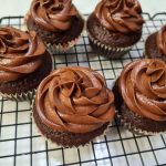 Chocolate Cupcakes With Whipped Ganache – Olady Bakes