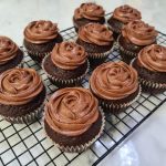 Chocolate Cupcakes With Whipped Ganache – Olady Bakes