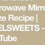 The EASIEST Microwave Mirror Glaze Recipe | CHELSWEETS - YouTube | Glaze  recipe, Mirror glaze recipe, Mirror glaze