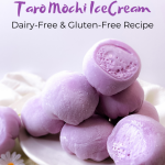 DAIRY-FREE TARO MOCHI ICE CREAM - Karen.t.ology