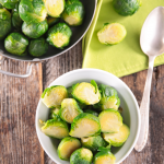 Steamed Brussels Sprouts in the Microwave • Steamy Kitchen Recipes Giveaways