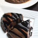 Microwave Chocolate Custard Pudding Recipe - Chocolate Custard Recipe -  Yummy Tummy