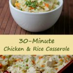 Cookistry: Chicken and Rice Casserole - a 30-minute meal