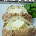 10-minute baked potatoes - Family Food on the Table | Food, Microwave baking,  Perfect baked potato