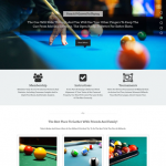 Billiards WordPress Theme For Cue Club | InkThemes
