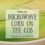 The easiest way to cook corn on the cob! | Corn in the microwave, Corn  recipes cob, Corn