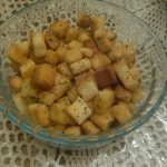 Microwave Croutons Recipes