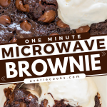 Microwave Brownie in a Mug (No Egg!) - Averie Cooks