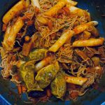 korean food] buldak rabokki (tteokbokki with ramen)