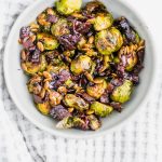 Pan-Roasted Brussels Sprouts with Loads of Lemon and Dill - food to glow