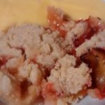 Easy 5 Minute Microwave Plum Crumble - Food Cheats