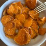 Microwave Sweet Potato Chips - Super Crunchy & Highly Addictive