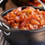 Easy Baked Beans with Bacon