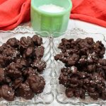 Easy 2 Ingredient Peanut Clusters in Microwave Stove Top or Slow Cooker