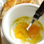 Breakfast #45: Soft Boiled Eggs with Truffle Oil and Mushroom Salt