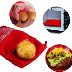 Amazon.com: OBTANIM Microwave Potato Bag, 2 Pack of Reusable Microwave  Cooker Bag Baked Pouch Potato Bag, Red : Home & Kitchen