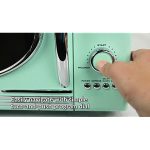 Nostalgia RMO4AQ Retro Large 0.9 Cu Ft, 800-Watt Countertop Microwave Oven  12 Pre-Programmed Cookin, Digital Clock, Easy… - Life-bus