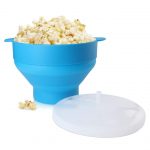 waiting for you BFVV Microwave Popcorn Popper with Lid, Silicone Popcorn  Maker, The Original Pop Corn Hot Air Maker BPA Free (Blue) cheapest  -petrolepage.com