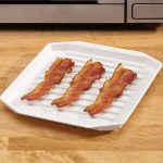 Kitchen, Dining & Bar Microwave Bacon Rack Hanger Cooker Tray for Cook Bar  Crisp Breakfast Meal Tool Kitchen Tools & Gadgets