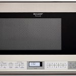 Home & Garden Sharp 1.5 CuFt Over the Counter 1100 Watt Stainless Steel Microwave  Oven R-1214 Major Appliances