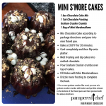 S'mores cakes recipe - mini fluted pan - Pampered Chef | Pampered chef  recipes, Pampered chef brownie pan recipes, Pampered chef brownie pan
