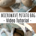 Baked Potato Microwave Bag with Video Tutorial - Patchwork Posse