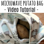 Baked Potato Microwave Bag with Video Tutorial - Patchwork Posse