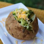 Easy Microwave Baked Potato - Meatloaf and Melodrama