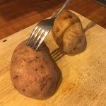 REVIEW: Trying TikTok Hack to Make Perfect Baked Potato Fast + Photos