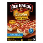 Quick Answer: How long do you cook Red Baron French bread pizzas in the oven ?