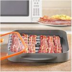 Cook@Home Bacon Boss Crispy Bacon Maker for Your Microwave or Conventional  Oven.Great for Eggs, Burgers and BLT's : Amazon.co.uk: Home & Kitchen