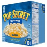 Pop Secret Microwavable Popcorn, Snack Size 100 Calorie Pop Butter, 10  Count Box (Pack of 3) : Amazon.co.uk: Grocery