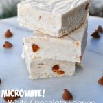 3-Ingredient Microwave Fudge - The Seasoned Mom
