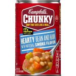 Campbell's Chunky Hearty Bean and Ham with Natural Smoke Flavor Soup, 19 Oz  Can (Pack of 12) – Dance Arona