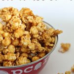 Easy Microwave Caramel Popcorn - The Happier Homemaker | Microwave caramels,  Popcorn recipes easy, Caramel corn