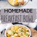 Homemade Microwave Breakfast Bowl - Cooking With Karli