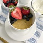 Almond Flour Vanilla Mug Cake (SCD, Paleo, Gluten Free)