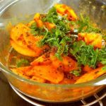 Potato Mash Curry /Aloo Tadka / Bangaladumpa Koora
